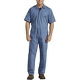 thumbnail image 1 of Dickies Mens Short Sleeve 33999 Work Wear Uniform Coveralls Medium Blue LT, 1 of 3