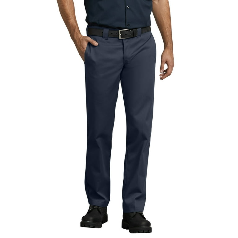 Dickies Mens Slim Fit Straight Leg Work Pants 