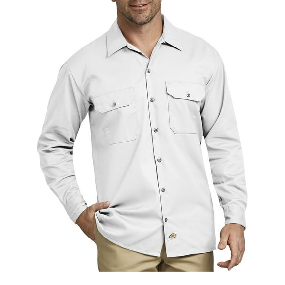 Dickies Mens and Big Men's Original Fit Long Sleeve Twill Work Shirt