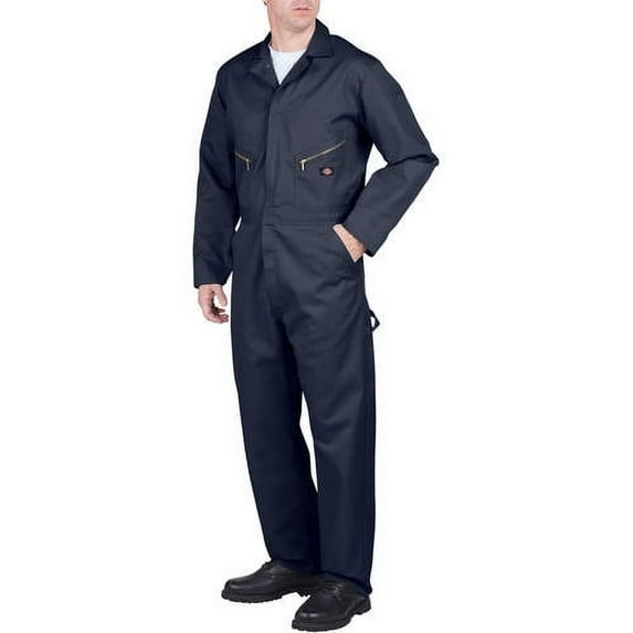Dickies Mens and Big Mens Deluxe Blended Long Sleeve Coveralls