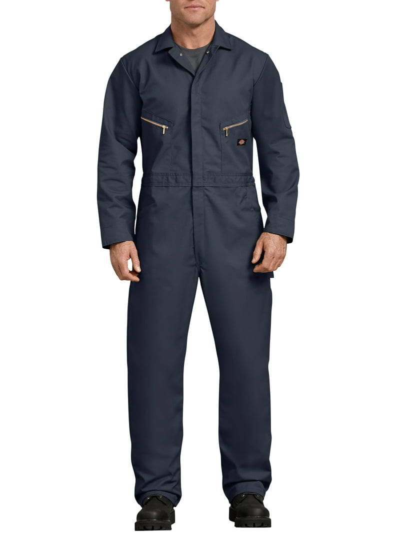 Dickies Mens and Big Mens Deluxe Blended Long Sleeve Coveralls