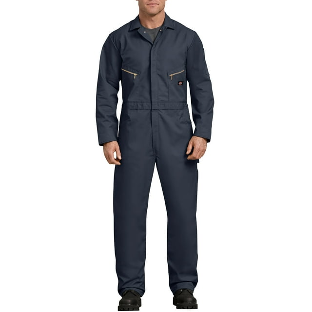 Dickies Mens and Big Mens Deluxe Blended Long Sleeve Coveralls