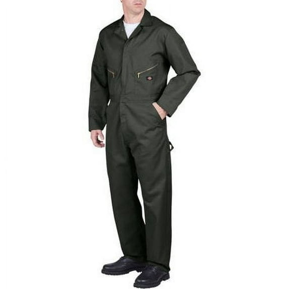 Dickies Mens and Big Mens Deluxe Blended Long Sleeve Coveralls
