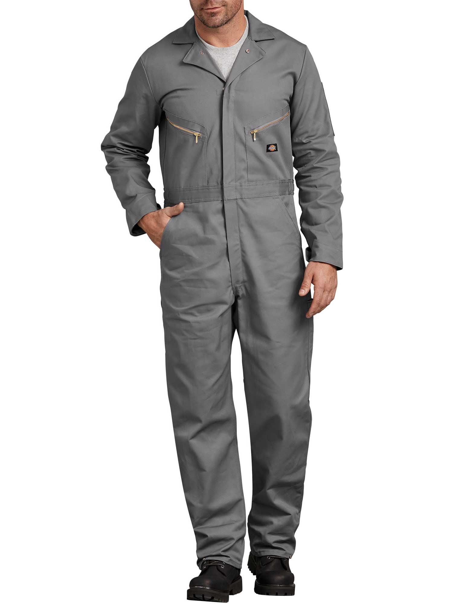 Carhartt Men's Navy Flame-Resistant Deluxe Coveralls