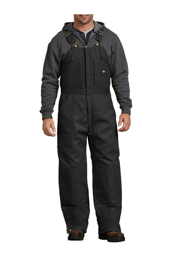 Mens and Big Mens Duck Insulated Bib Overalls
