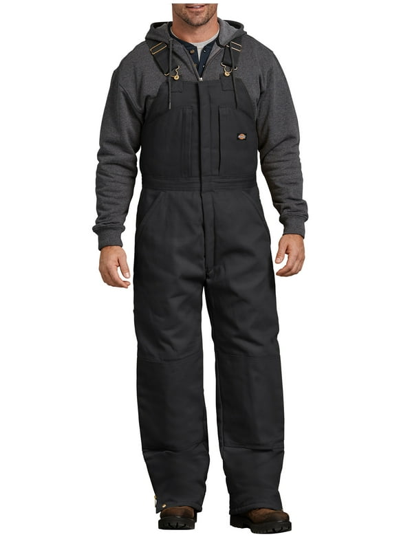 Dickies Mens and Big Mens Duck Insulated Bib Overalls