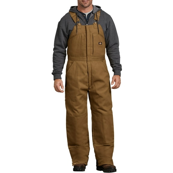 Dickies Mens and Big Mens Duck Insulated Bib Overalls
