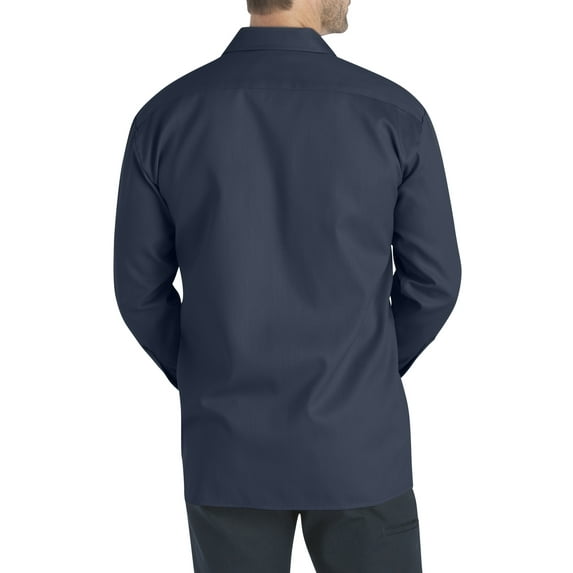 Dickies Mens and Big Mens Long Sleeve Flex Twill Shirt