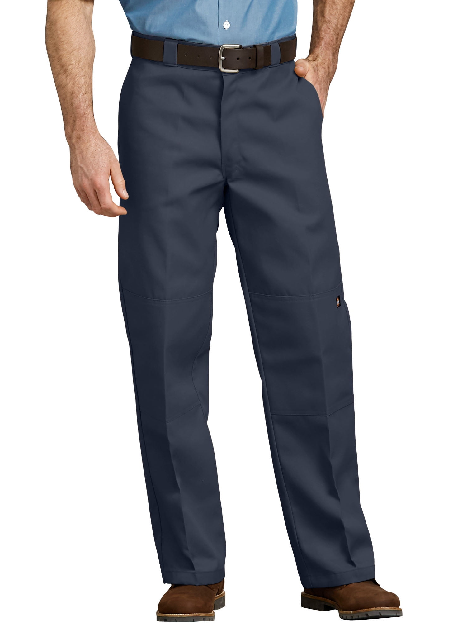 DICKIES Double Knee Mens Pants - MILITARY