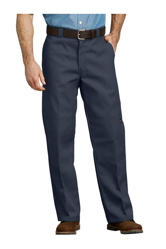 Mens and Big Mens Loose Fit Double Knee Work Pants