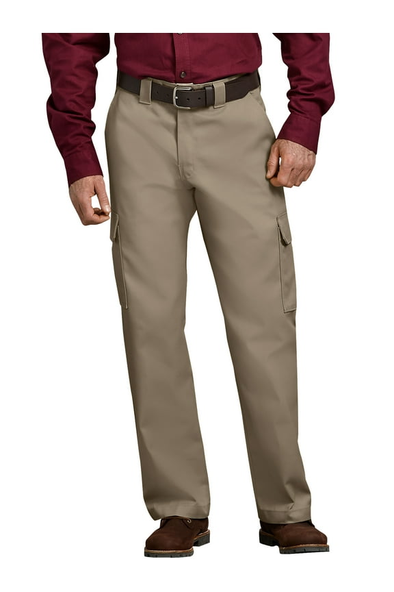 Mens and Big Mens Relaxed Fit Straight Leg Cargo Work Pants