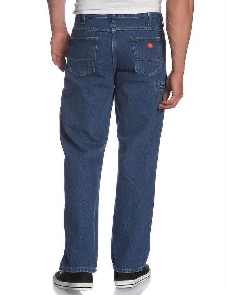 Dickies Mens and Big Mens Relaxed Fit Workhorse Double Knee Denim Jeans
