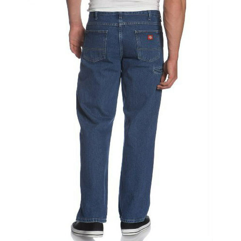 Dickies Mens and Big Mens Relaxed Fit Workhorse Double Knee Denim