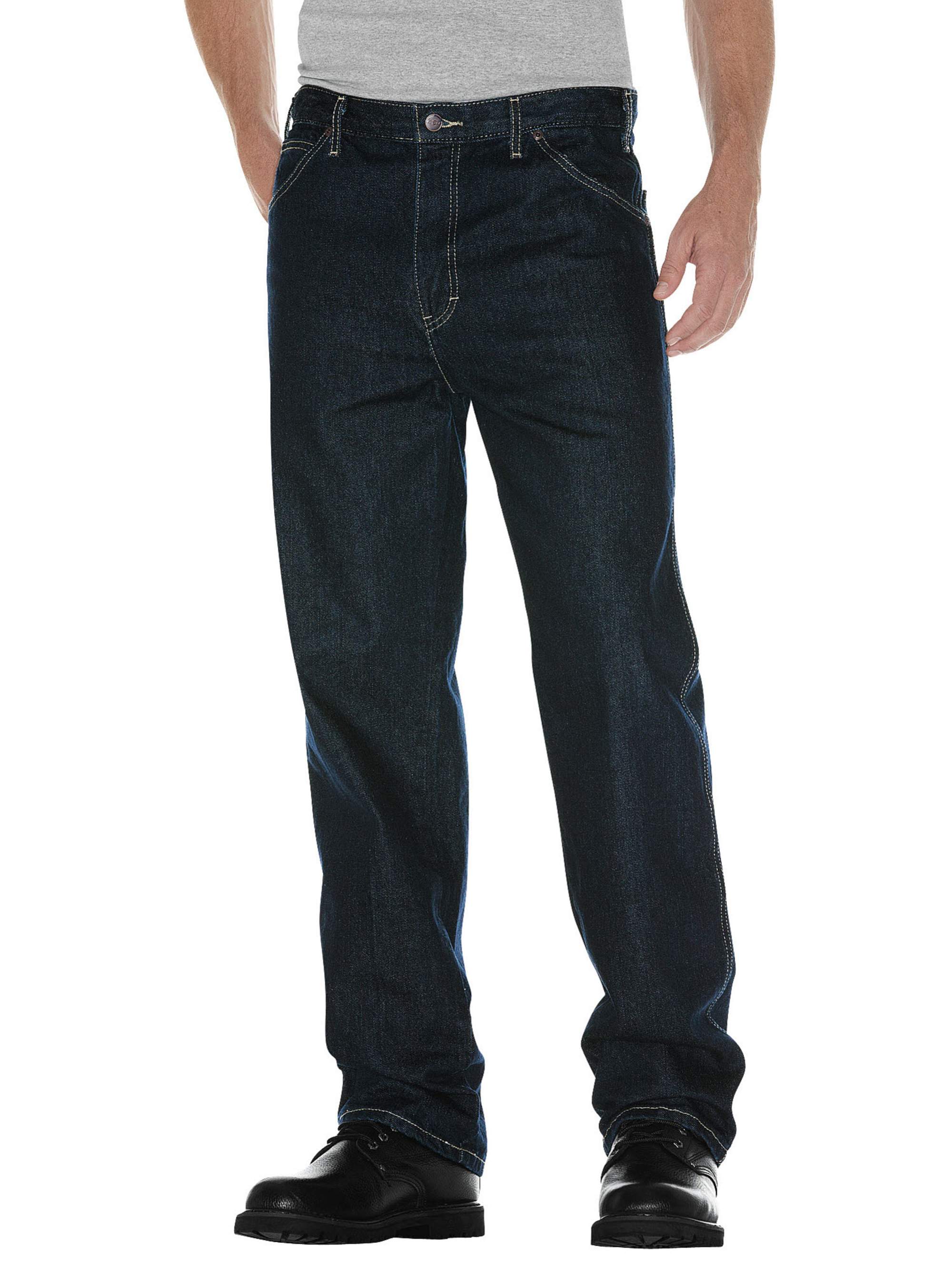Dickies Mens and Big Mens Relaxed Straight Fit 5-Pocket Denim Jeans - image 1 of 3