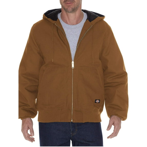 Dickies Mens and Big Mens Rigid Duck Hooded Jacket
