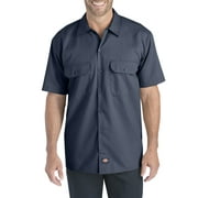 Dickies Mens and Big Mens Short Sleeve Flex Twill Shirt