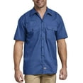 thumbnail image 1 of Dickies Mens and Big Mens Short Sleeve Twill Work Shirt, 1 of 2