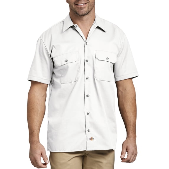 Dickies Mens and Big Mens Short Sleeve Twill Work Shirt