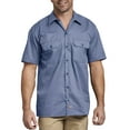 thumbnail image 1 of Dickies Mens and Big Mens Short Sleeve Twill Work Shirt, 1 of 2