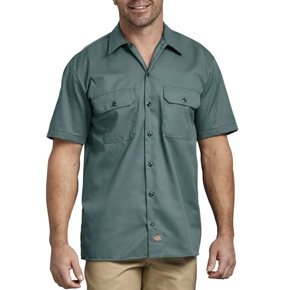 Dickies Mens and Big Mens Short Sleeve Twill Work Shirt