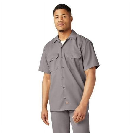 Dickies Mens and Big Mens Short Sleeve Twill Work Shirt