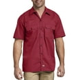 thumbnail image 1 of Dickies Mens and Big Mens Short Sleeve Twill Work Shirt, 1 of 2