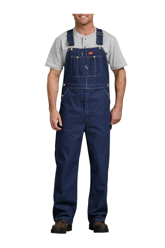 Mens and Big Mens Triple-Stitched Classic Bib Overalls