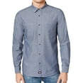 thumbnail image 1 of Dickies NEW Light Blue Mens Size Small S Button Down Chambray Shirt, 1 of 2