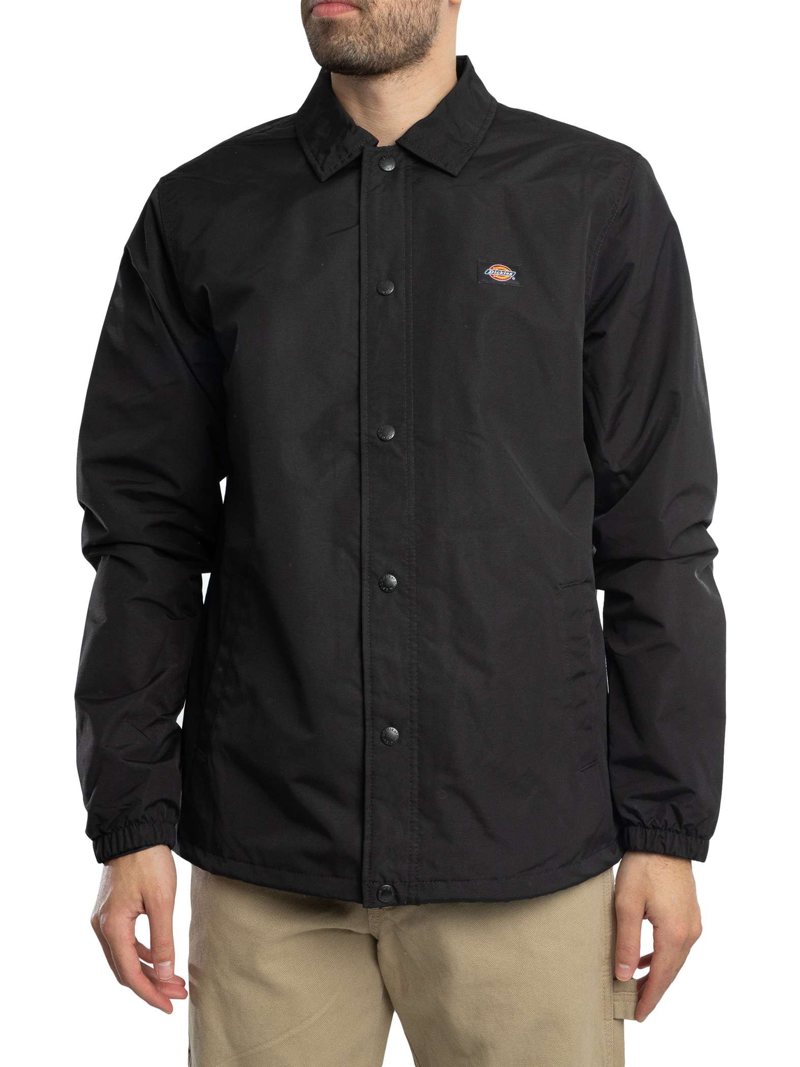Dickies Men's 76242 Snap Front Windbreaker – Water Resistant Nylon Jacket