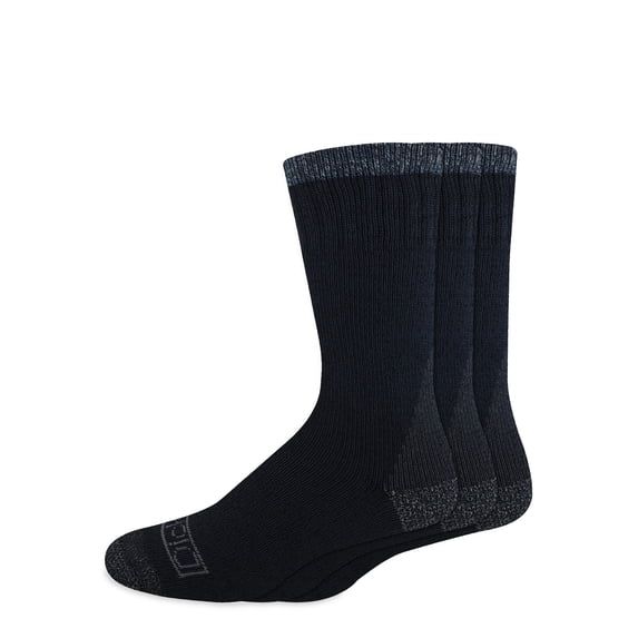 Genuine Dickies Acrylic Thermal Crew, 3 Pack, Shoe Size 6-12