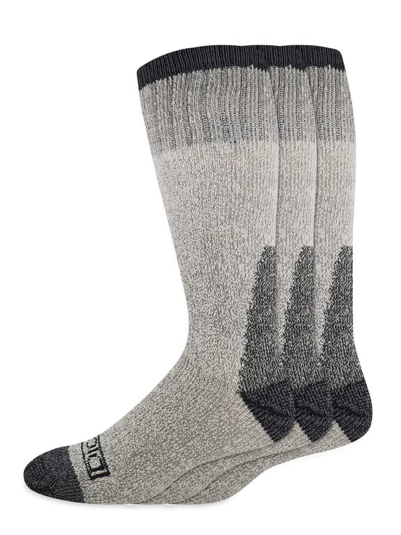 Genuine Dickies Cotton Thermal Crew, 3 Pack, Shoe Size 6-12