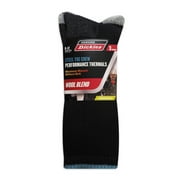 Genuine Dickies Midweight Wool Thermal Crew, 3 Pack, Shoe Size 6-12