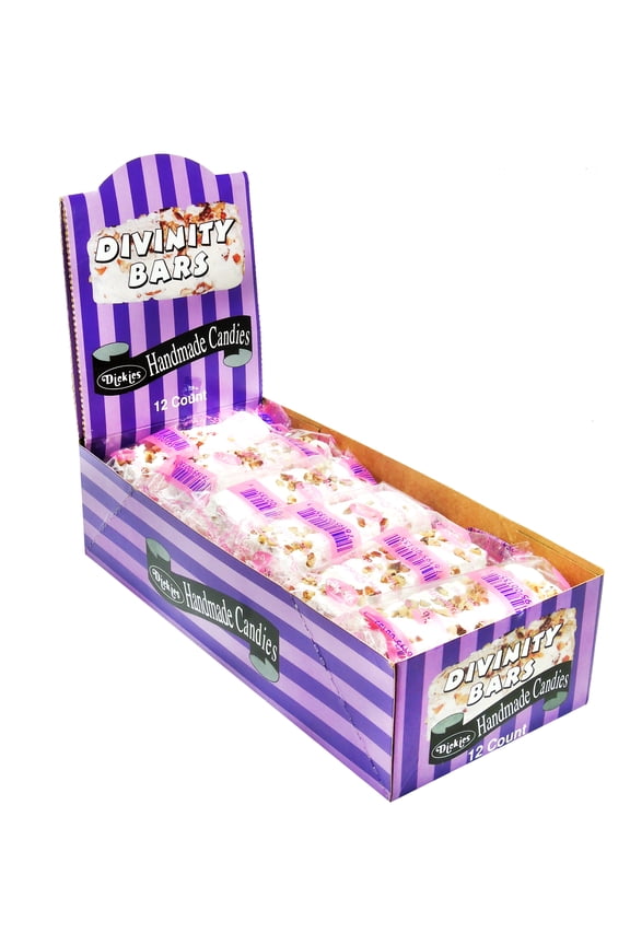, Pecan Divinity Log , Count 12 (2.5 oz) - Sugar Candy / Grab Varieties & Flavors