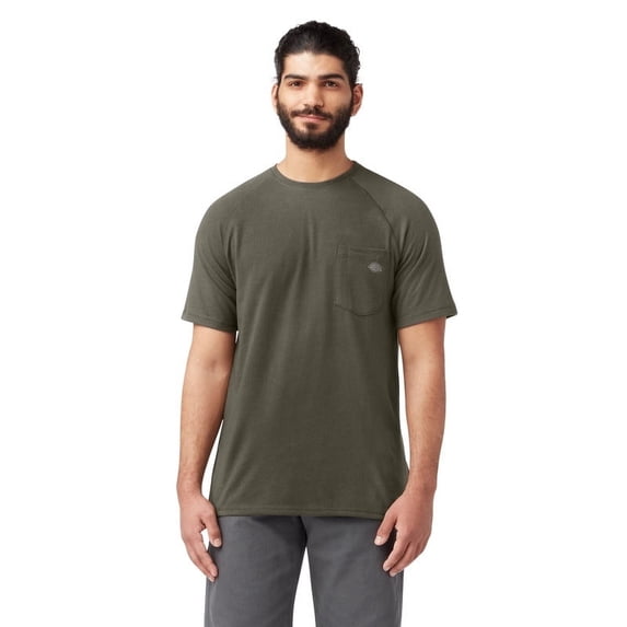 Dickies Performance Colling Tee in Moss Green Size XXL