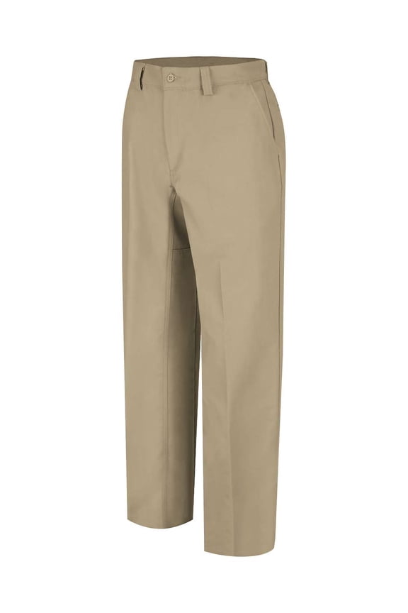 Plain Front Work Pants
