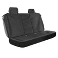 thumbnail image 1 of Genuine Dickies Quincy Pro-Grade Rear Bench Seat Cover for Cars, SUVs, and Crossovers, Black, 1 of 10