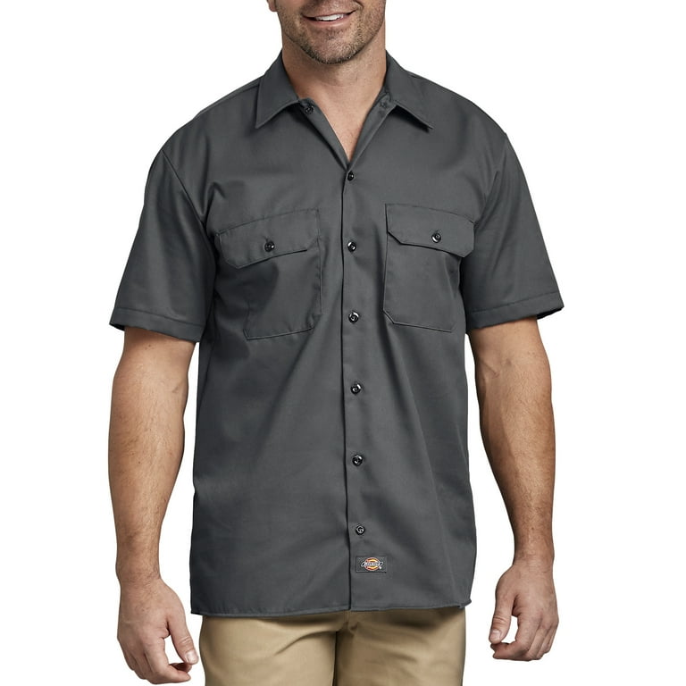 Dickies Short Sleeve Work Shirt - Charcoal