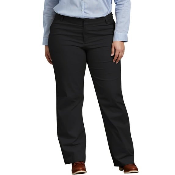 Dickies Relaxed Fit Low Rise Straight-Leg Pant (Women's Plus), 1 Count, 1 Pack