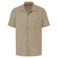thumbnail image 1 of Dickies S535 Industrial Short Sleeve Work Shirt - Desert Sand - 4XL, 1 of 3