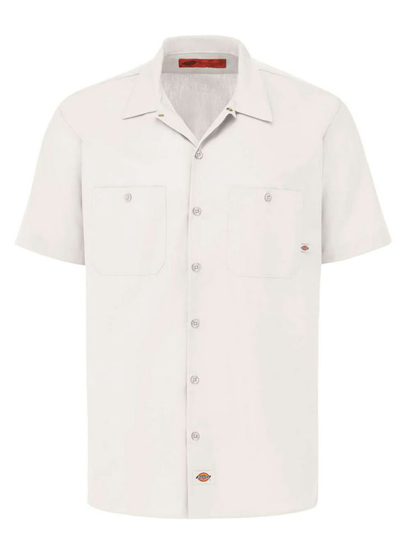 Dickies S535 Industrial Short Sleeve Work Shirt - White - 3XL