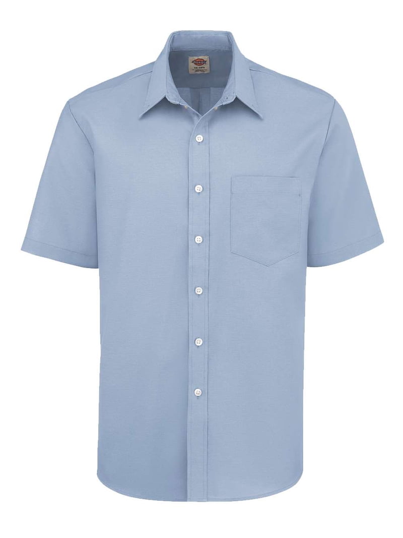 Dickies SSS46 Short Sleeve Oxford Shirt - Light Blue - 19.5