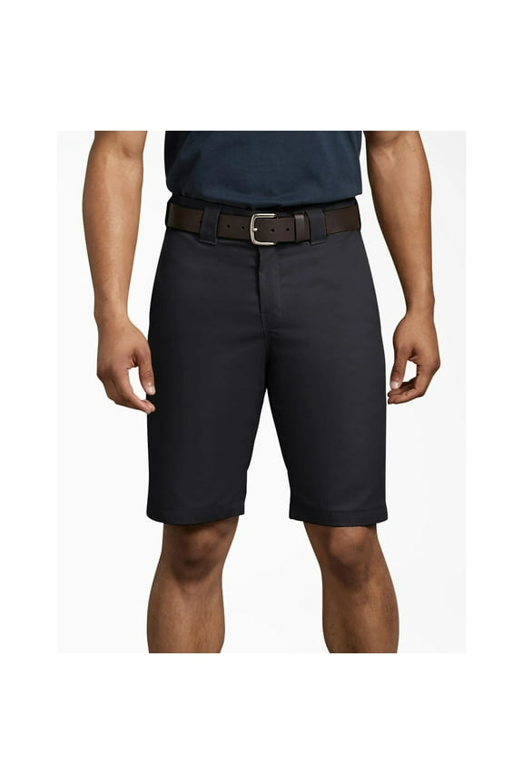 Shorts FLEX Regular Fit 11" Twill Casual Work Shorts WR850, Black, 34