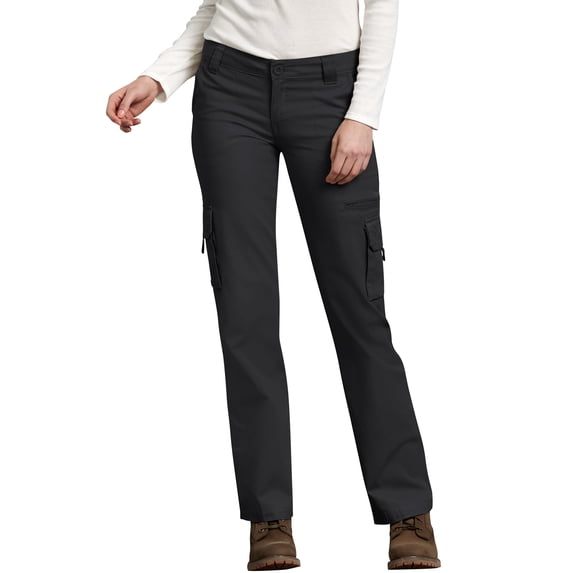Dickies Straight-Leg Low Rise Relaxed Fit Pant (Women's), 1 Count, 1 Pack