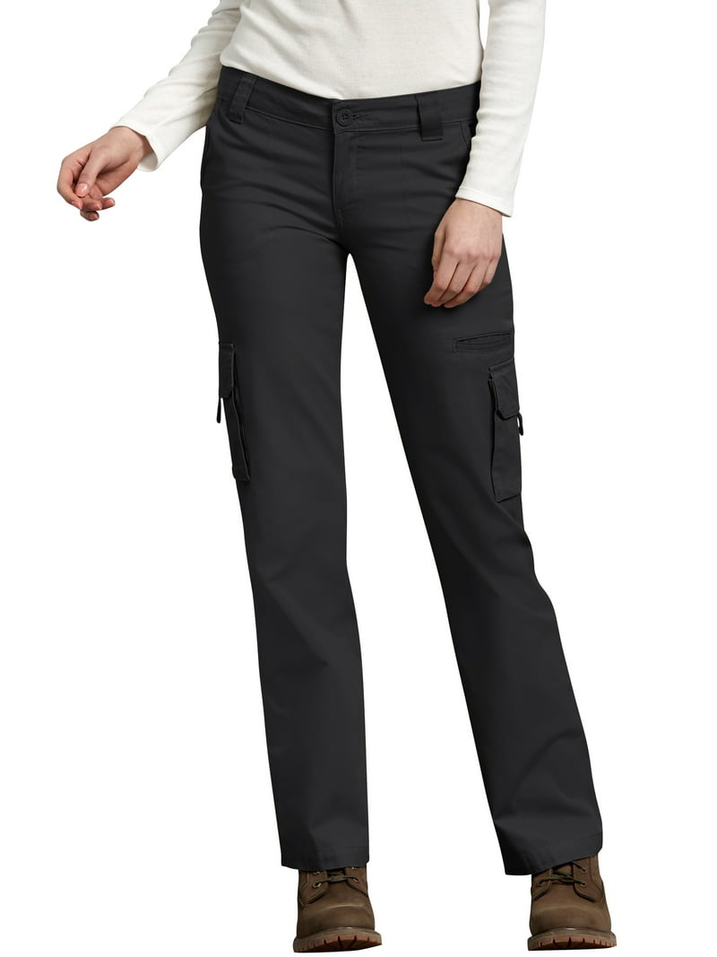 Dickies Straight-Leg Low Rise Relaxed Fit Pant (Women's), 1