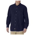 thumbnail image 1 of Dickies WL300 Denim Long Sleeve Shirt - Rinsed Indigo - X-Large, 1 of 2