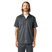 DICKIES Men's FLEX Slim Fit Short Sleeve Work Shirt