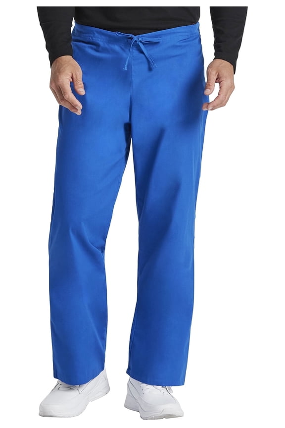 Women and Men Natural Rise Pant with 2 Pockets and Adjustable Drawstring, 83006