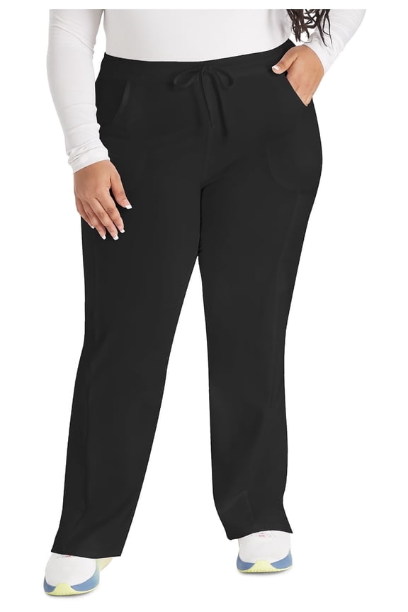 Women and Men Natural Rise Pant with 2 Pockets and Adjustable Drawstring, 83006