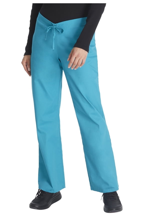 Women and Men Natural Rise Pant with 2 Pockets and Adjustable Drawstring, 83006