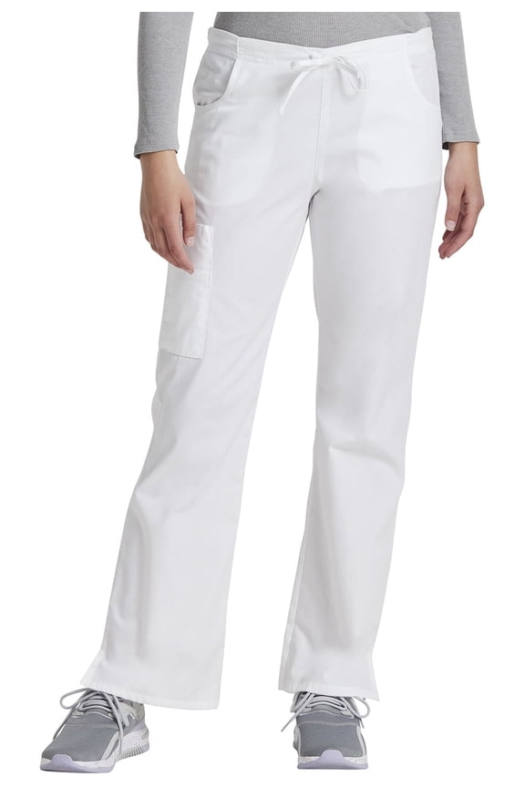 Women and Men Natural Rise Pant with 2 Pockets and Adjustable Drawstring, 83006
